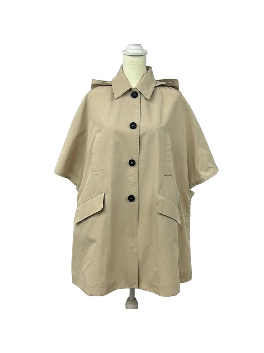 Prada Poncho S Beige